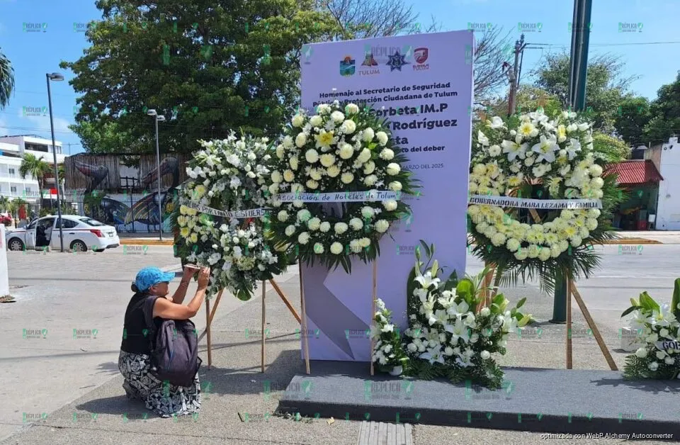 Refuerzan seguridad de servidores públicos, tras asesinato de jefe policiaco en Tulum