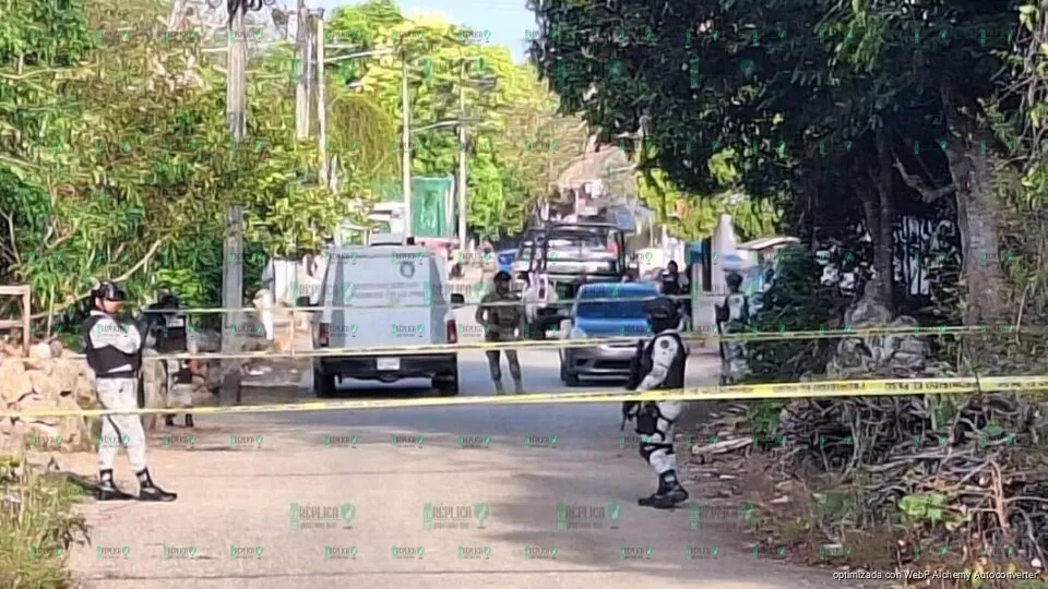 asesinan a policía de Felipe Carrillo Puerto en Xpichil.